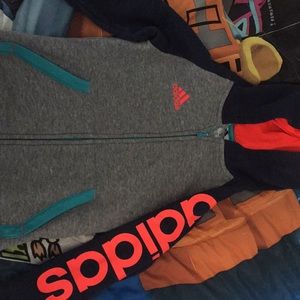 Adidas zip up sweater